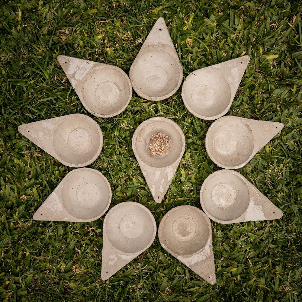 ［Sagrada Madre］三角水泥燃燒器